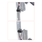 Front Left and Right Window Regulator with Motor Fits for Chevrolet Avalanche GMC Sierra Pickup SUV 1999-2007 2Pcs - Image 9
