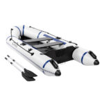 Camping Survivals 10ft PVC 330kg Water Adult Assault Boat Off-White - Image 4