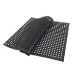 Bar Kitchen Industrial Multi-functional Anti-fatigue Drainage Rubber Non-slip Hexagonal Mat 150*90cm Same code 56392233 - Image 10