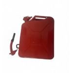 20L US Standard Cold-rolled Plate Petrol Diesel Can Gasoline Bucket with Oil Pipe Red 2 Pairs of Gloves - Image 10