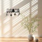 CIFbuy Top - Notch Cute Cat Decorative Hook. The 7 - Hooks Key Hook Rack That Transforms into a High - Quality Modern Wall - Mounted Coat Rack.Wall Sculptures.(TikTok/temu self-pickup orders) - Image 23