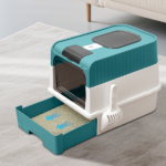 blueMagic Cube Intelligent Cat litter Box - Free Hands, Enjoy Pure Life | Automatic Cleaning, Silent Design, Preferred for Multi Cat Families - Image 2