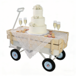 Outdoor carriage, all terrains, wooden railings, solid tires, garden carriage,Load-bearing capacity: 176LBS - Image 24