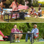 4.7 FT Portable Picnic Table Adjustable Height - Image 12