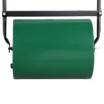 16in Heavy Duty Steel Lawn Roller, Garden Roller Can Be Filled with Water or Sand, Hand Roller with U-shaped Handle, Green & Black - Image 6