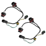 2PCS Headlight Socket Harness fit for Chevrolet Silverado 1500 07-14 15841609 - Image 6