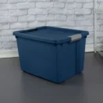 (2 pack) 20 Gallon Large Storage Bin, Plastic Storage Container with Latch Lid, Blue(Shipment from Walmart) - Image 6