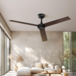 52 inch Modern Ceiling Fan with Lights,Remote Control, 3 Plywood Blades,6-Speed,Dimmable, Noiseless Reversible DC Motor,Indoor/Outdoor Ceiling Fan for Living Room Bedroom patio, 3D-X3[Unable ship on weekends, TK/TEMU only for pickup, only TX10643 warehouse supports GOFO] - Image 10