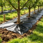 3FT x 50FT Plastic Sheeting Roll, Multi-Purpose, Black - Image 6