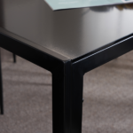 4pcs Elegant Assembled Stripping Texture High Backrest Dining Chairs Black Replace encoding 13028198-18410366 - Image 10