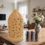 200ml Essential Oil Diffuser for Home 7 LED Color Changing, Ultra Quiet, BPA-Free Aromatherapy Diffuser for Office, Yoga & Sleep - Image 8