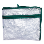4 Tier Mini Greenhouse with PVC Cover & Roll-Up Zipper Door, Portable Waterproof Greenhouse for Garden Backyard, 27" x 19" x 62", Transparent - Image 14