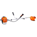 52cc Weed Eater/Wacker Gas Powered, 2 in 1 String Trimme,with 10'' Brush Cutter,Rubber Handle & Shoulder Strap Included - Image 5