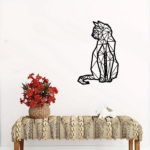 CIFbuy 1PC Handmade animal metal wall art, rural wrought iron interior and exterior decoration, whimsical silhouette design, living room, bedroom,(TikTok/temu self-pickup orders) - Image 21
