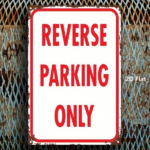 CIFbuy 1pc Reverse Parking Only Metal Sign 8x12 Inch Durable Iron Warning Plate, Indoor Wall Art Cozy Room Decor Vintage Garage Sign TikTok, TikTok, Self-pickup Logiopics - Image 3