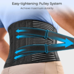 Adjustable Lower Back Brace Lumbar Support Waist Belt For Men Women Pain Relief Waist Belt (US Logistics only For USPS.TK/TMEU only For self-pickup) - Image 12