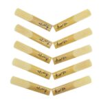 10pcs LADE E-Flat Alto Saxophone Reed with Transparent Case Strength 2.5 - Image 7