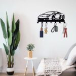 CIFbuy Alluring 1pc Metal Key Holder for Wall. The 7 - Hook, Black, Wall - Mounted Organizer is a Gorgeous Addition to Your Front Entryway. It Serves as a De(TikTok/temu self-pickup orders) - Image 30
