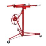 2-Pack Heavy Duty Metal Folding Roller Stand with Edge Guides Portable Woodworking Support - Blue - Image 13