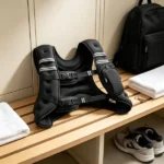 20 lbs Weighted Vest for Men & Women, Adjustable Fitness Vest with Reflective Stripes for Running & Strength Training(Only load-bearing vest) - Image 4