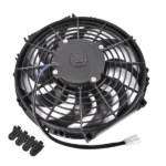 12" 12V Puller Black Single Fan Curved Blades 1226 cfm compatible with VA10-AP50/C-61A 30101522 - Image 7