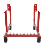 Replace 63038075 1000lb Auto Engine Cradle Stand for Chevrolet Chevy V8 Red - Image 6