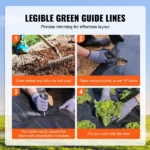 Weed Barrier 4x100ft Landscape Fabric 3.2oz Heavy Duty Geotextile Fabric Woven PP Weed Control Mat for Underlayment High Permeability Good for Flower Bed, Garden Barrier Cloth Black (Shipment from Walmart) - Image 5