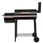 Zokop Oil Drum Charcoal Furnace High Temperature Spray Paint (500-600 Degrees) Diameter 15cm Plastic Wheel - Image 8