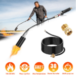 180,000 BTU Propane Torch Weed Burner with 10FT Hose, 3362℥ High Intensity Trigger Start Torch for Weeds, Ice Melting, Snow Removal, Paint Stripping, Asphalt Repair, Outdoor Cooking - Image 12