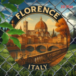 CIFbuy 2D Flat Metal Wall Art Florence Italy Cityscape, Vibrant Duomo Cathedral Ponte Vecchio Aluminum Sign, Classic Italian Landscape TikTok, TikTok, Self-pickup Logiopics - Image 7
