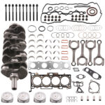 Crankshaft & Connecting Rod Set Fit For Hyundai Kia 2.4 G4KJ Engine Fit For Kia Sorento 4-Door 2.4L 2014-2020 Fit For Hyundai Tucson 4-Door 2.4L 2014-2019 23111-2G200, 23111-2G230 - Image 2