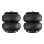 2x Universal Air Springs 2600lbs + Air Fitting Line fit for GMC Silverado 1500