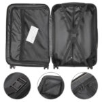 3-in-1 Multifunctional Large Capacity Traveling Storage Suitcase Dark Green - Image 9