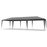 Same Code 52688135 10'x30' Outdoor Party Tent with 8 Removable Sidewalls, Waterproof Canopy Patio Wedding Gazebo Black