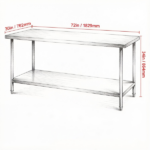 Stainless Steel Prep Table ﻿ - Image 3