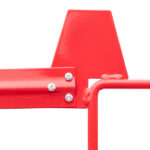 8FT Weather Resistant Yard Garden Windmill Red - Image 16