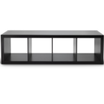 4 Cube Vertical Storage Organizer, Solid Black (Shipment from Walmart) - Image 2