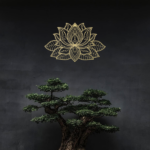CIFbuy Zen Mandala Lotus Aluminum Wall Art Holiday Gift Home Decor(TikTok, temu pick-up service) - Image 3