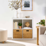 4 Cube Storage Organizer, Solid Black - Image 22