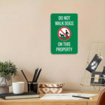 CIFbuy 1pc Slow Down Now Tin Sign 8x12 Inch Vintage Metal Wall Art, Vintage Metal Wall Art, Waterproof Weatherproof Security Warning Sign, Security Warning Sign, Unframed Outdoor Dec Tin Sign 8ikTok, Tin Sign 8ikTok, Security Warning Sign Self- Wckup LogiopDec - Image 11