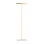 Clothing Rack, Golden Metal Freestanding Heavy Duty Clothes Rack with Marble Base, Multipurpose Garment Hanger for Bedroom, Hat, Scarf, Jacket - Image 2