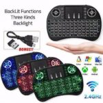 {Amazon } Mini i8 Wireless Keyboard 2.4G with Touchpad for PC BACK LIGHT Kodi Media Box - Image 2