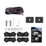 4.4inch LED Pod Lights 60W 6000LM White Spot Flood fit for Truck SUV ATV 4WD Bar - Image 14