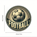 CIFbuy Vintage Soccer Ball Metal Wall Art 8x8 Inch, "" Soccer Ball, Metal Wall Art 8x8 Inch Round Iron Sign TikTok, TikTok, temu emu Self-pickup LogiSiics - Image 7