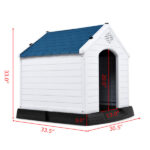 33.5" Dog House of Plastic.pet house - Image 3