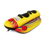 Yellow Inflatable Towable Tube Banana Boat for Boating - Image 3