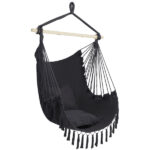 Pillow Tassel Hanging Chair Gray - Image 5