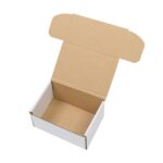 50 Corrugated Paper Boxes 6x4x3" 15.2*10*7.6cm White Outside and Yellow Inside - Image 6