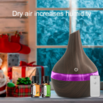 Ultra Quiet 300ml Aromatherapy Diffuser & Humidifier 7 Color LED Mood Lighting, Auto Shut-Off for Safe, Relaxing Ambiance in Home, Office, Bedroom - Image 9
