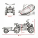 Red 6V Kids Electric Car – Forward & Reverse, Wear-Resistant Wheels, for 1.5-3 Years Old - Image 3